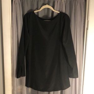 Black Mini Long Sleeve Dress